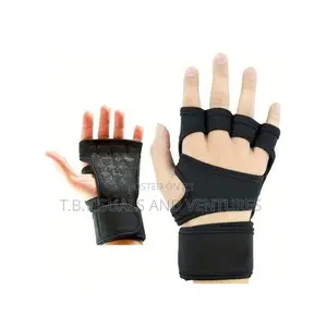Premium Gym Grip Pads With Wrist Support (Brand New)