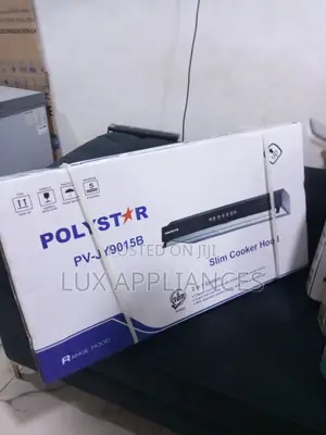 Polystar 90cm Digital Range Hood Black Finish