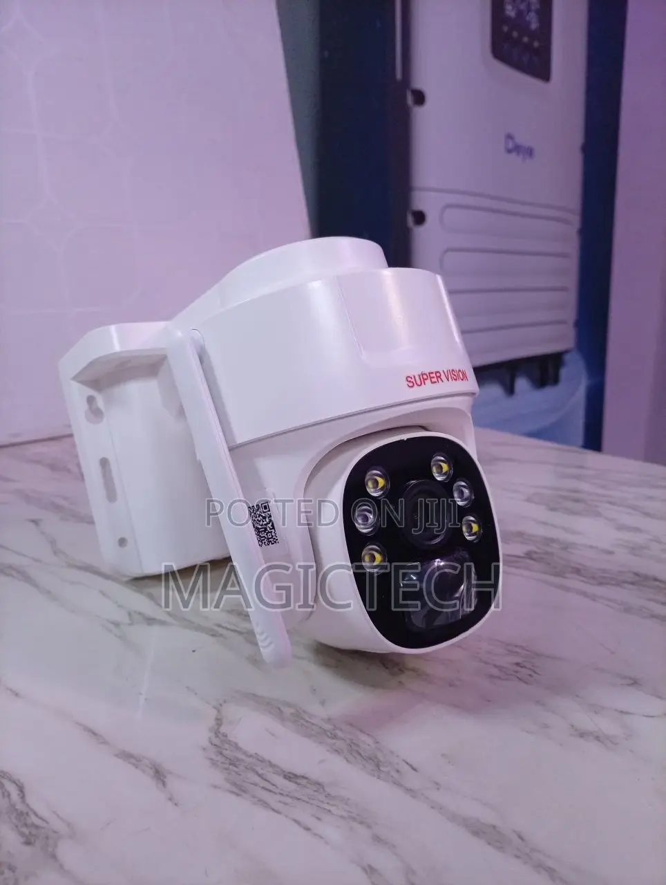 Super Vision Single Lens V380pro Solar Camera