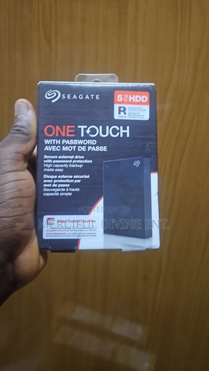 Seagate One Touch 5tb External Hard Drive