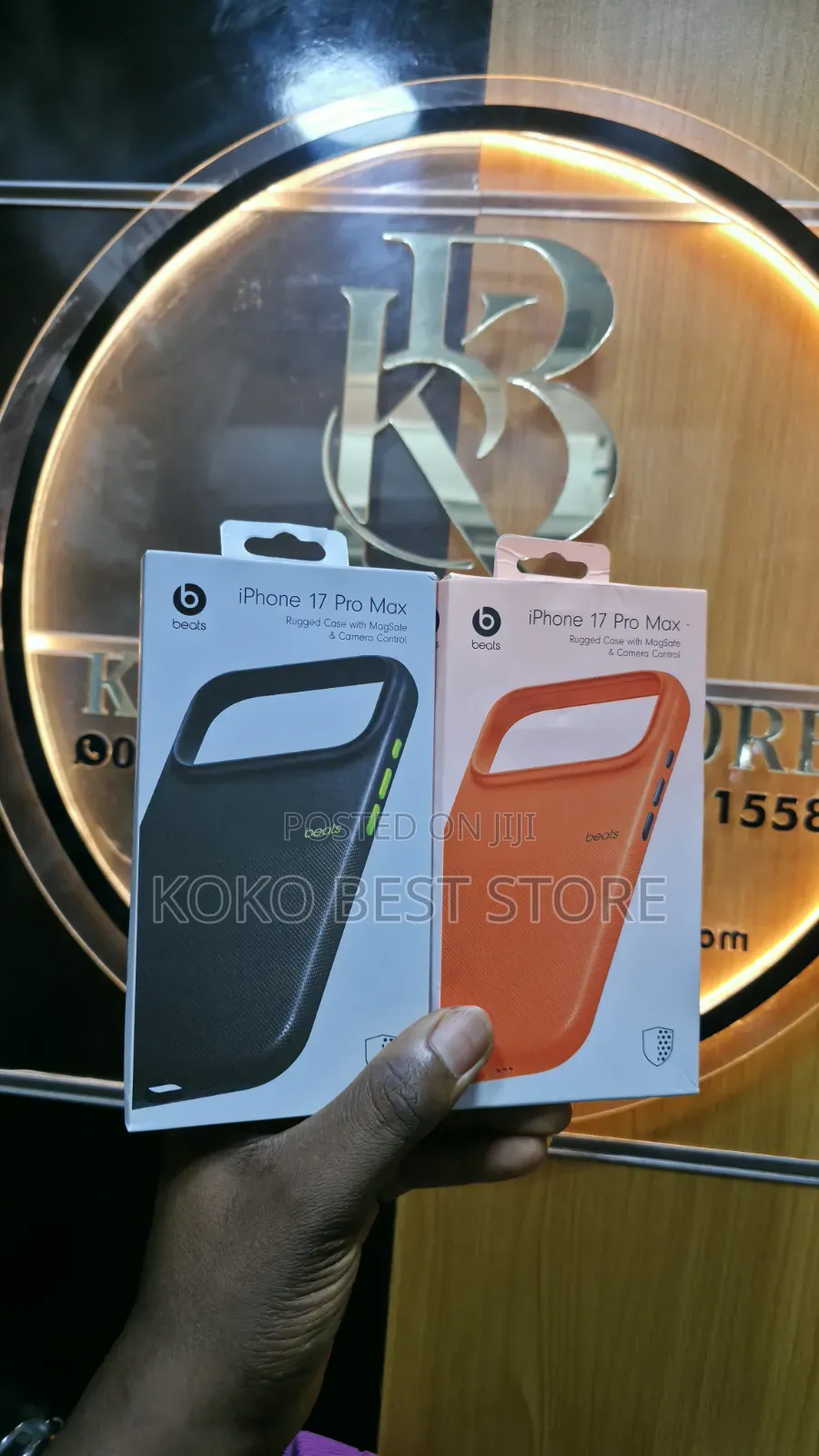 Beats iPhone 17 Pro Max
Rugged Case With Magsafe Camera Control