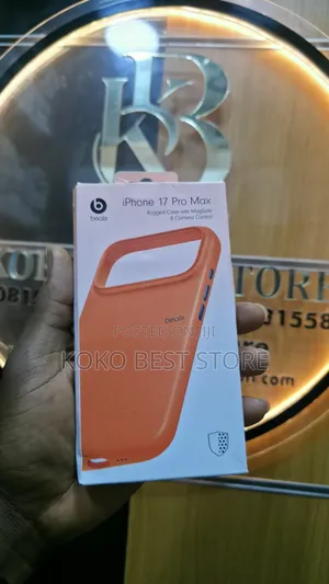 Beats iPhone 17 Pro Max
Rugged Case With Magsafe Camera Control
