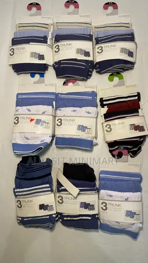 Dunnes Stores Brand Boys' 3-Pack Cotton-Rich Trunks,