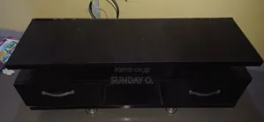 Tv Console + Free Plastic Table