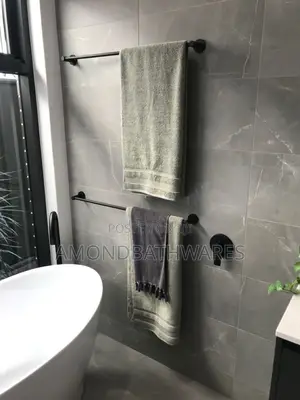 Round Single Towel Rail