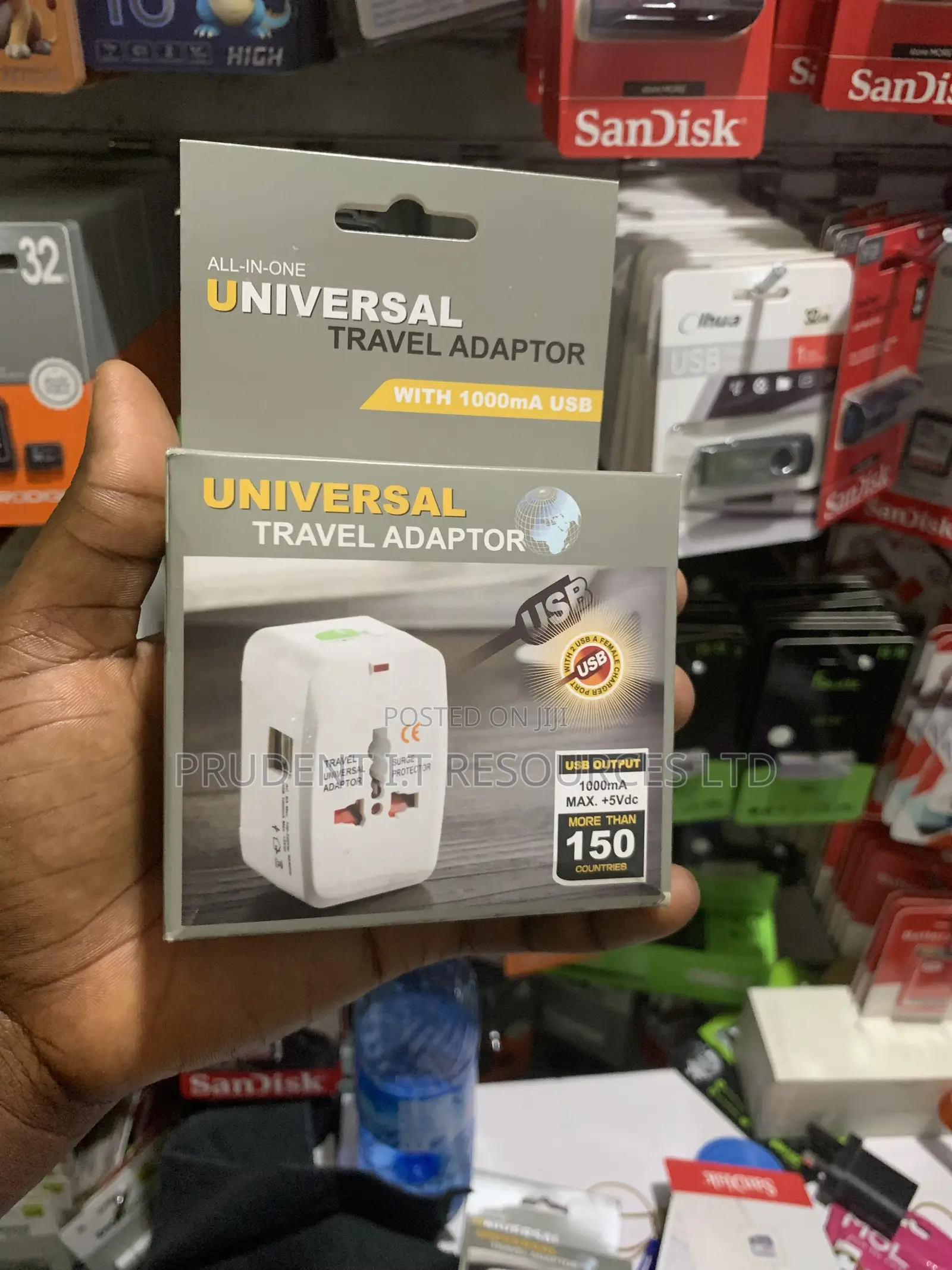 Universal Travel Adapter With Usb Port