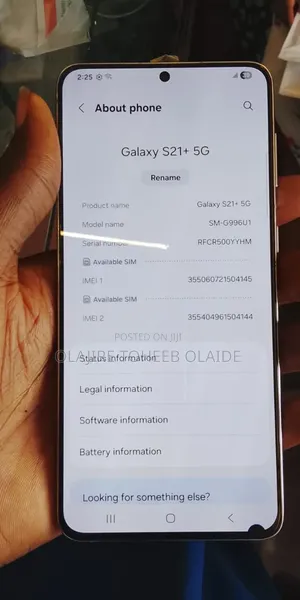 Samsung Galaxy S21+ 5G 128 GB