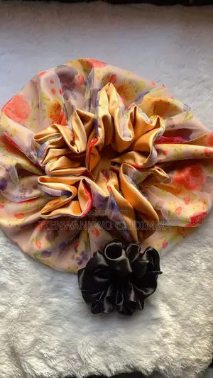 Hair Bonnet and Scrunchies