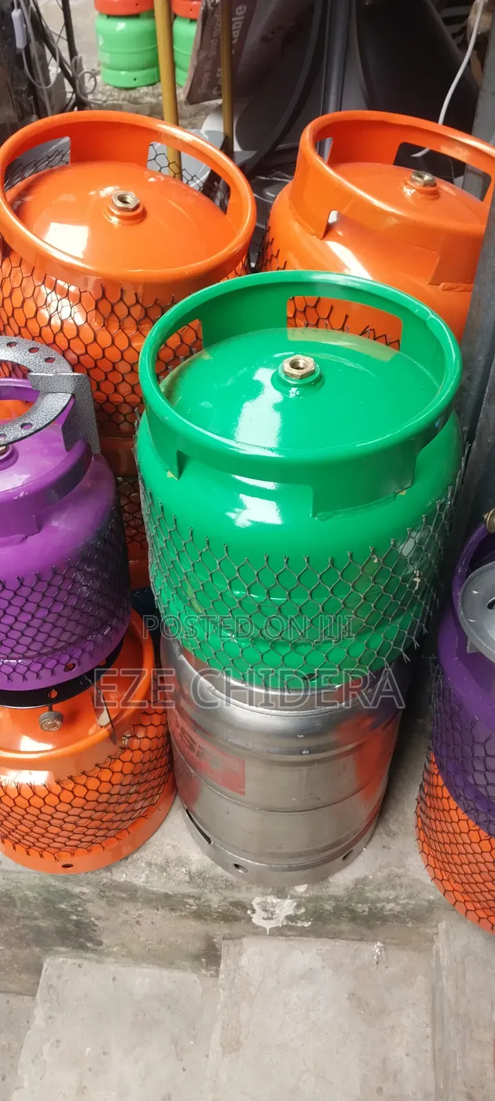 12.5kg Stainless Gas Cylinder