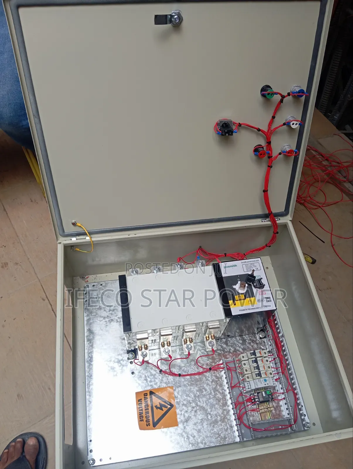Automatic Changeover Panel 400amp