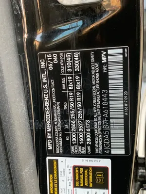Mercedes-Benz M Class 2015 Black