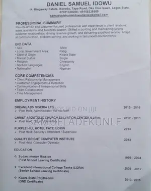 Seeking for Better Job