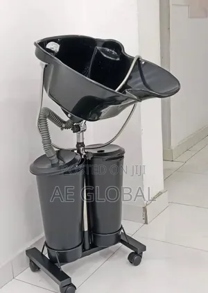 Hair Shampoo Basin With 2 Bucket and Pedal