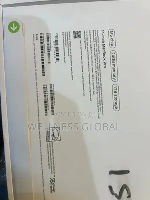 New Laptop Apple MacBook Pro 2025 M5 24GB Apple M5 SSD 1T