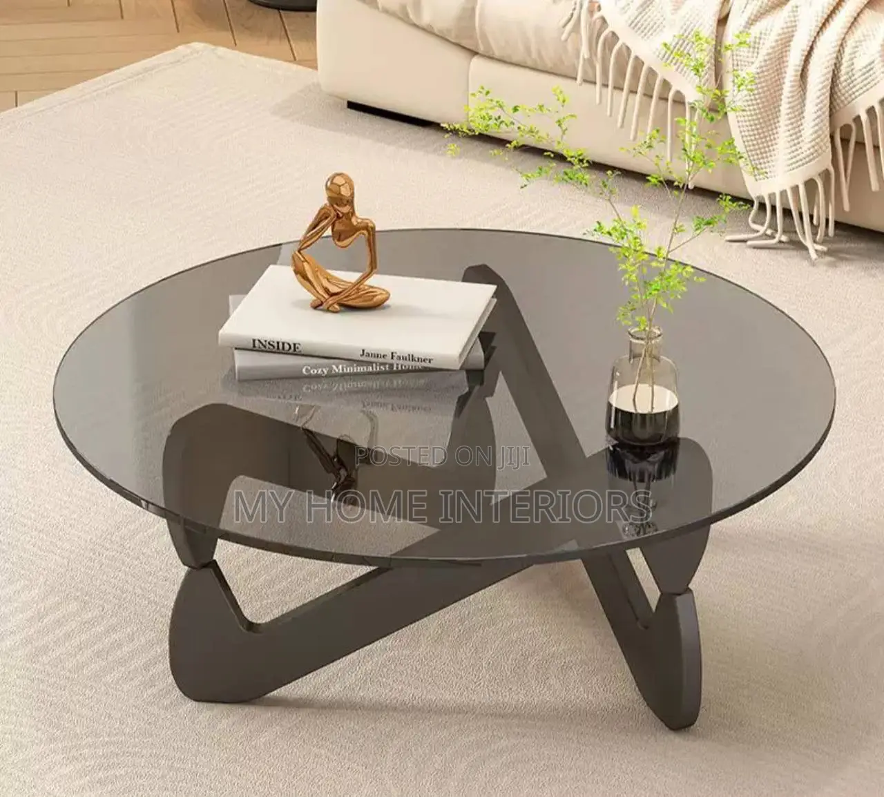 Glass Top Center Table