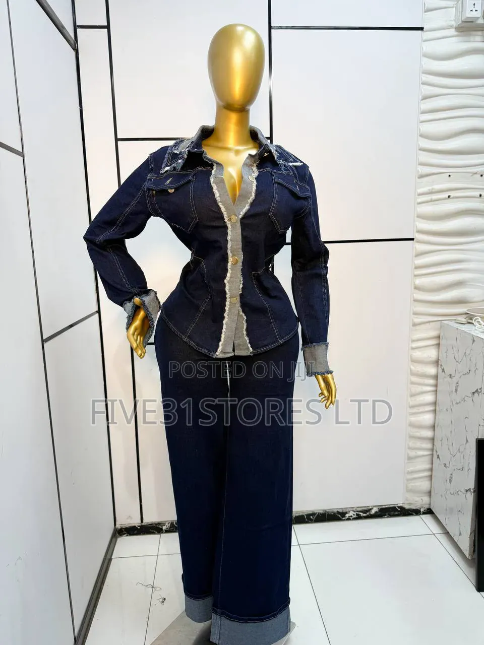 Chizzy 2piece Jeans Set