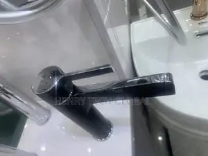 Black Basin Mixer Tap
