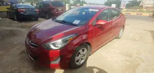 Hyundai Elantra 2015 Red