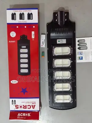5 Eyes Solar Streetlights With Free Pole