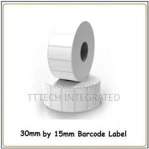 30mm by 15mm Barcode Label