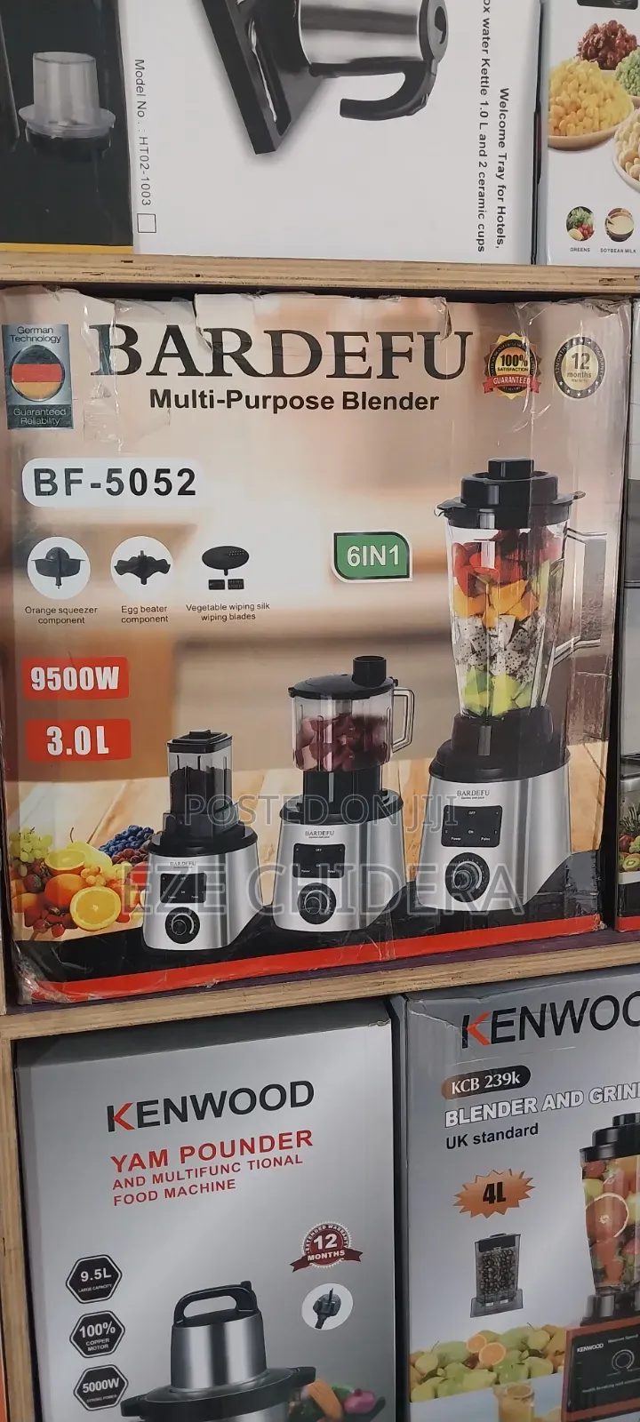 Bardefu 6 in 1 Blender