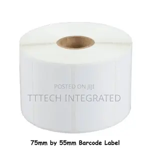 75mm by 55mm Barcode Label