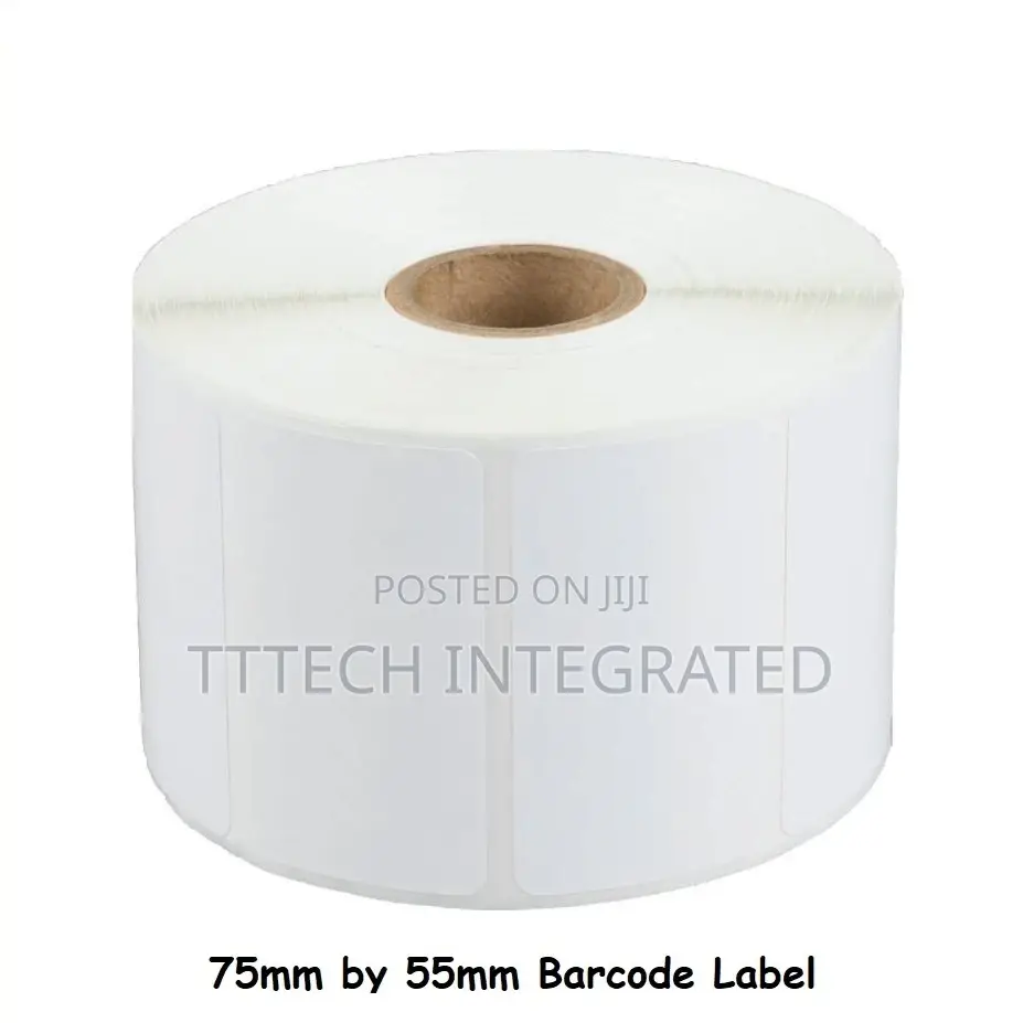 75mm by 55mm Barcode Label