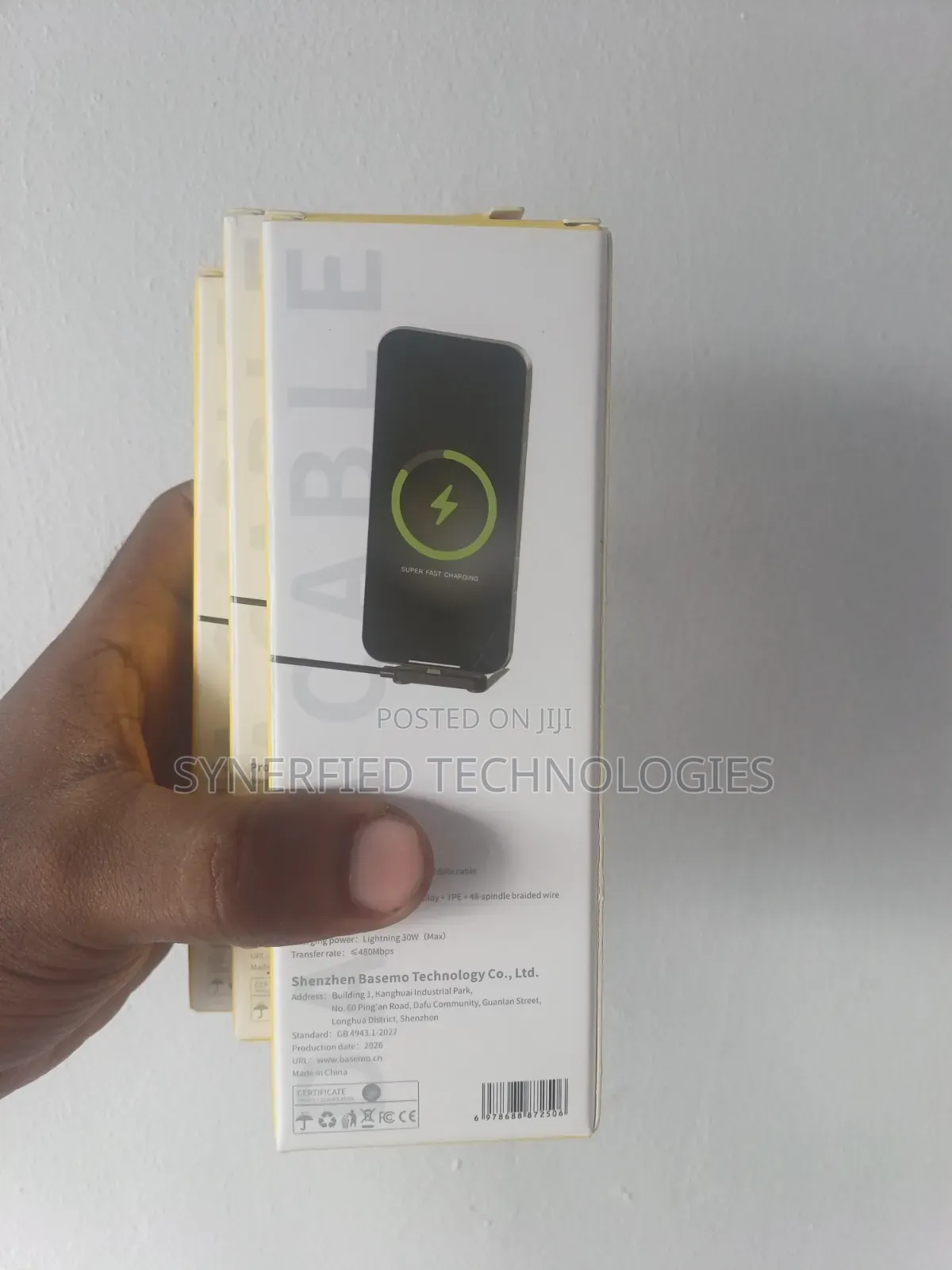 30w High Power Usb-C Charging Datacable With Phoneholder for iPhones