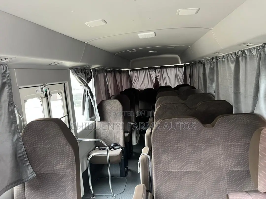 New Toyota Coaster 2025 White