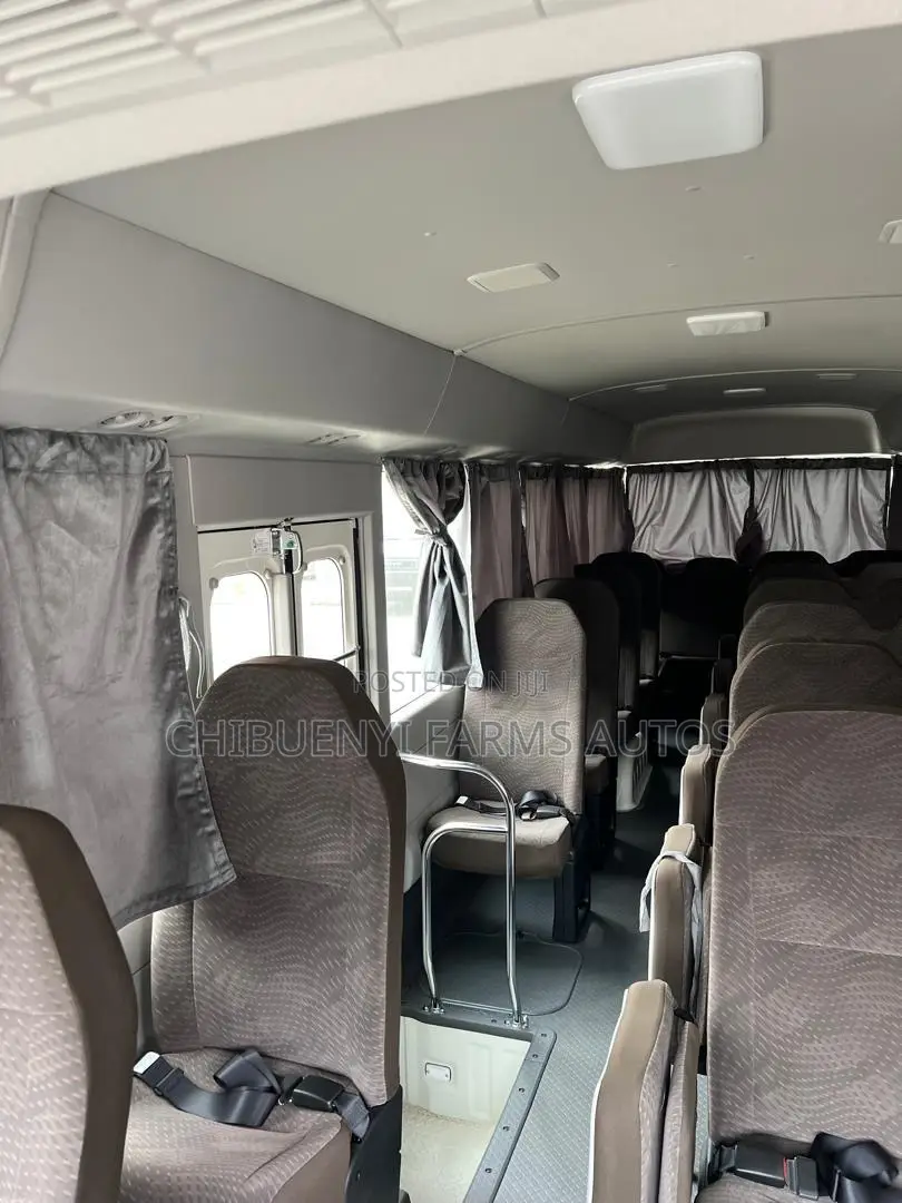 New Toyota Coaster 2025 White