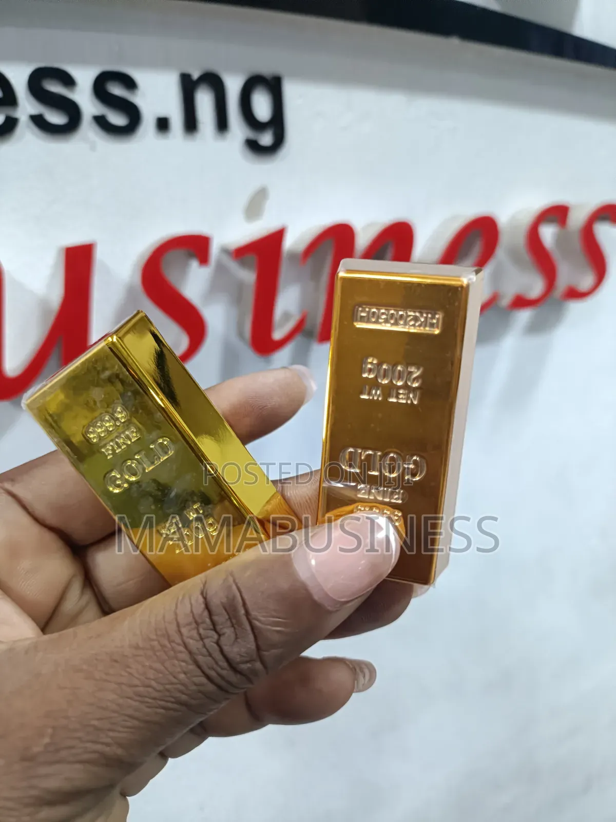 1pc Gold Bar Prop Bar - 200g