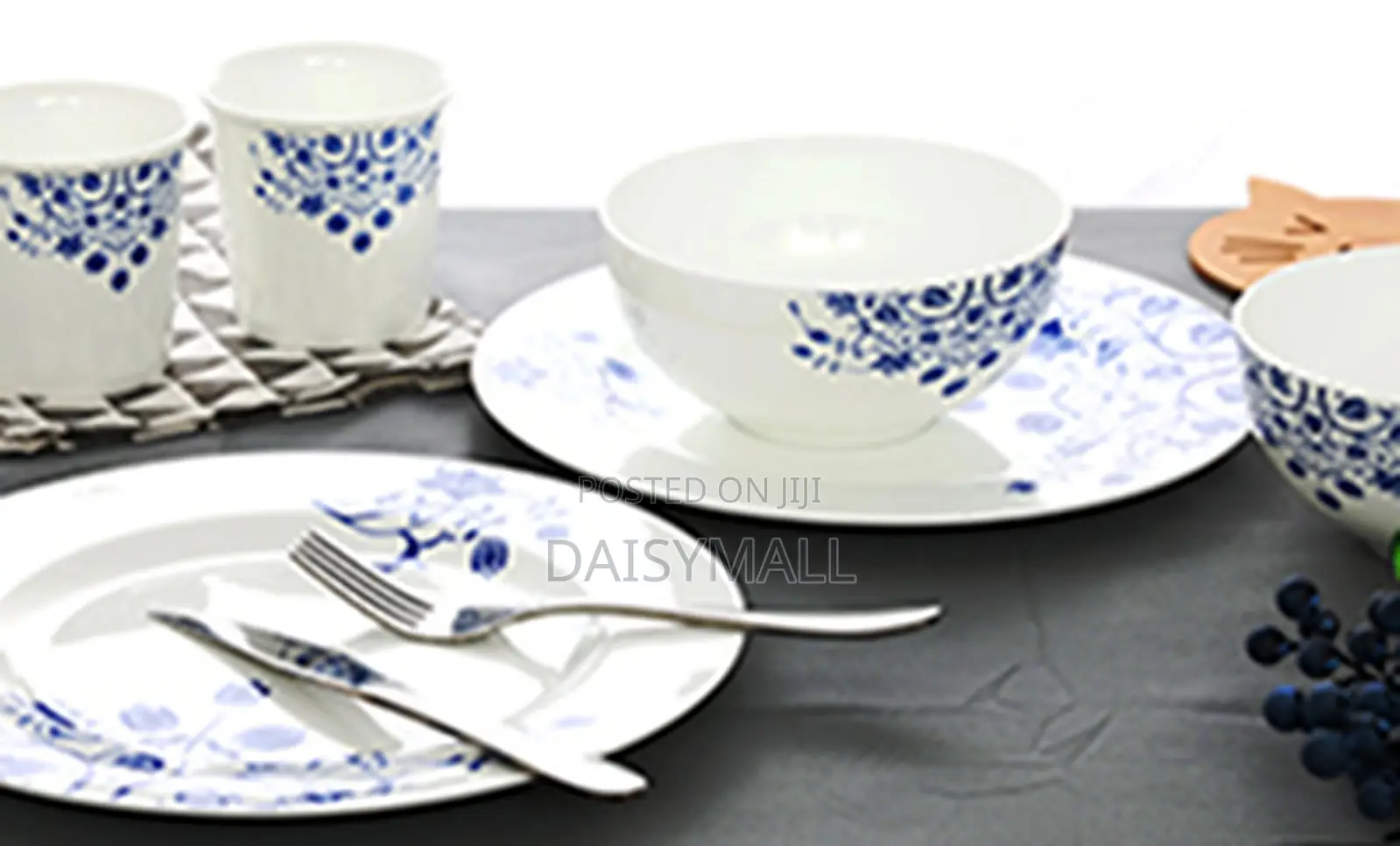 Double Plus Ceramics Tableware Plate