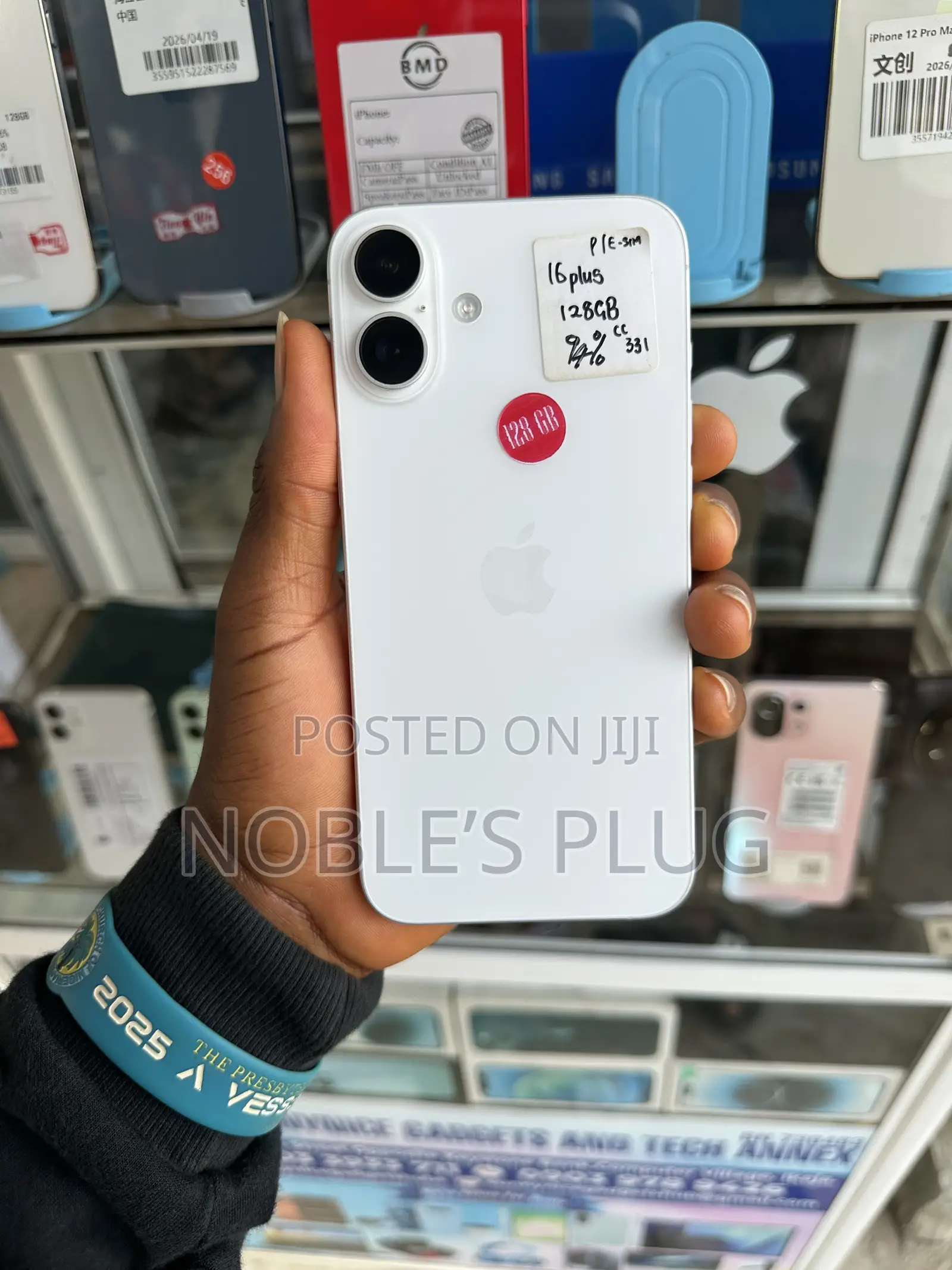 Apple iPhone 16 Plus 128 GB White