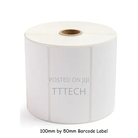 100mm by 50mm Barcode Label