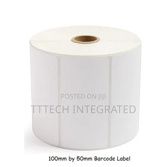 100mm by 50mm Barcode Label