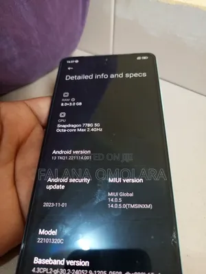 Xiaomi Redmi Note 12 Pro Speed 256 GB Blue
