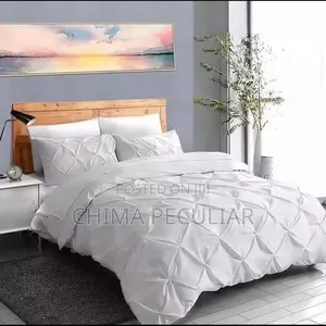 Bedsheet With Duvet and 4pillow Covers