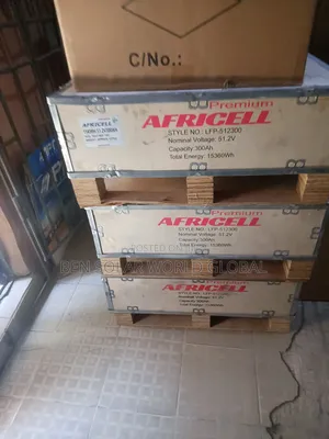 15kwh Africell Solar Lithium Battery 51.2v