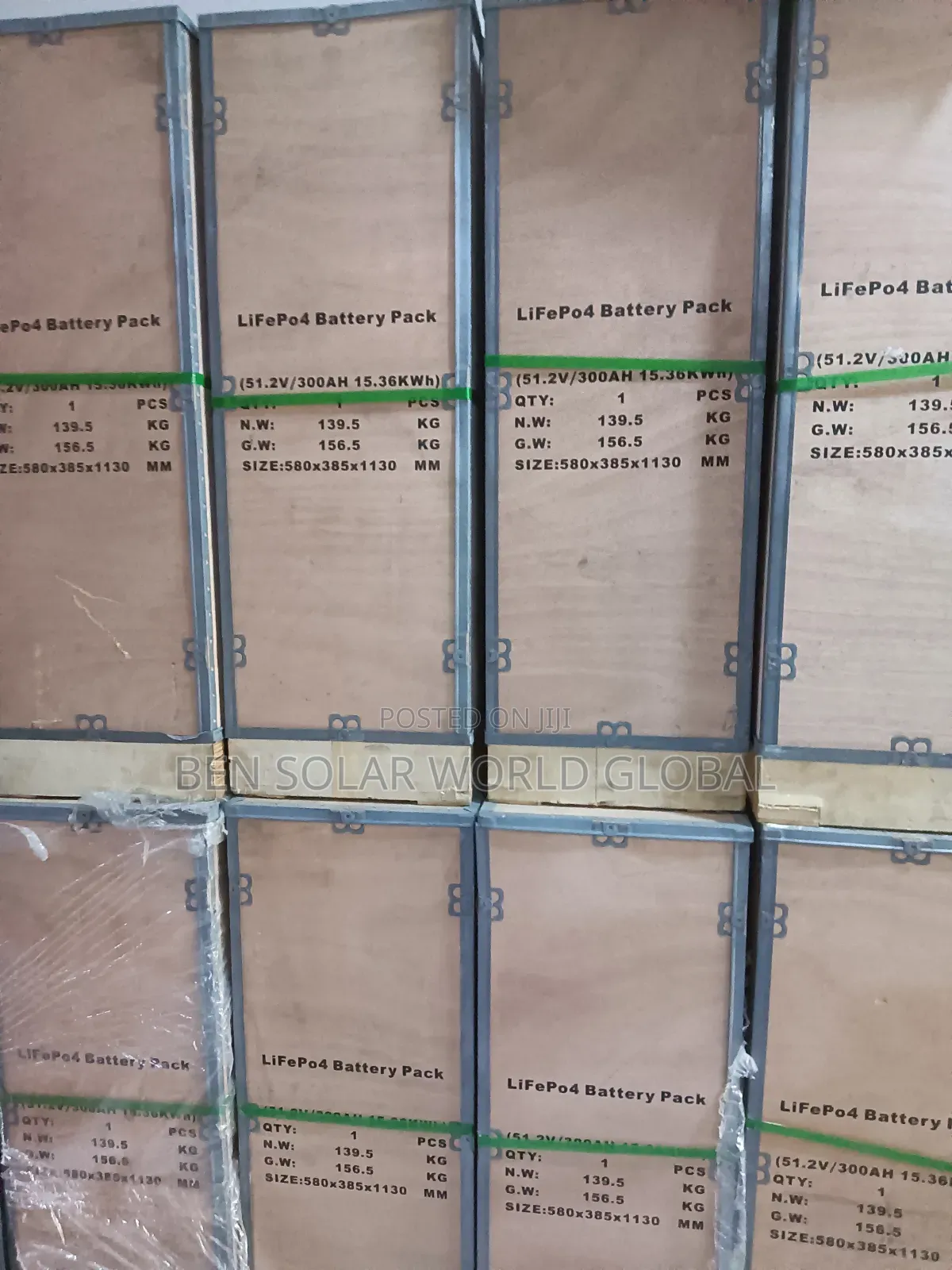 15.36kwh Lithium Battery Pattern 51.2v