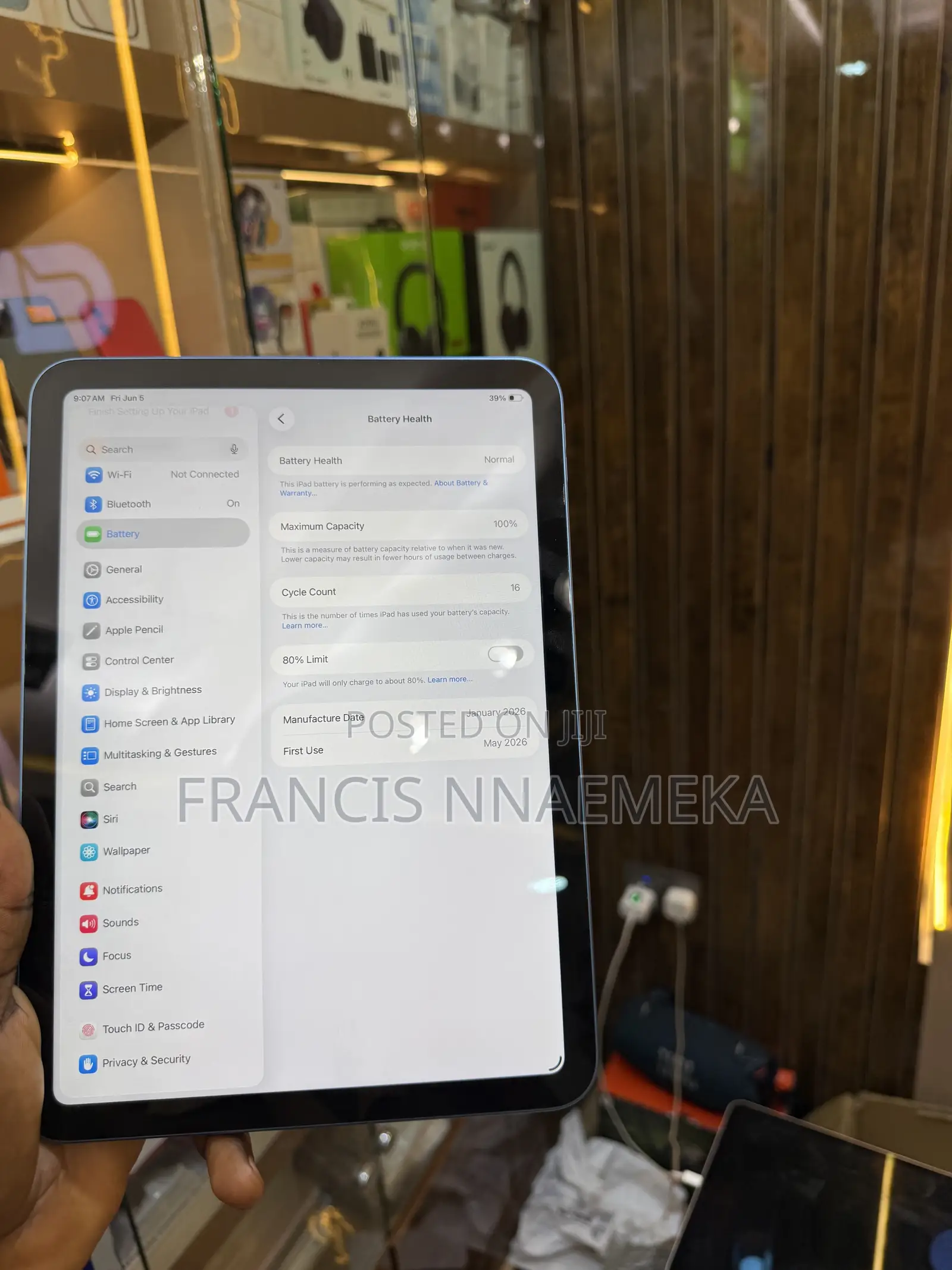 Apple iPad Air 11 (2024) 128 GB Blue