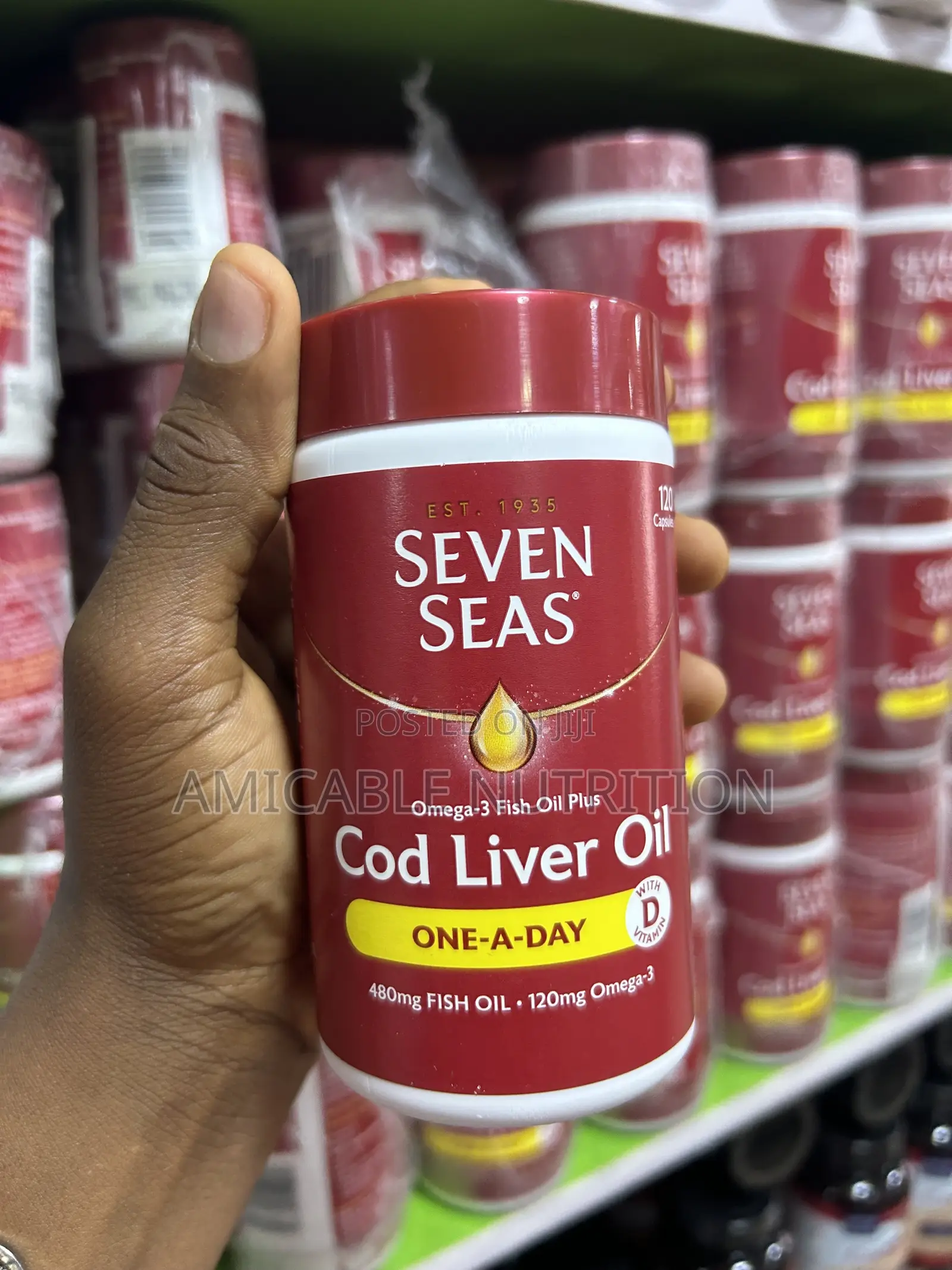 Seven Sea Cod Liver Oil by 120