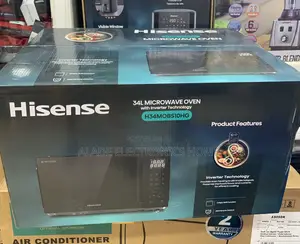 34ltrs” Hisense Inverter Digital Microwave With Grill. 10yrs Waranty