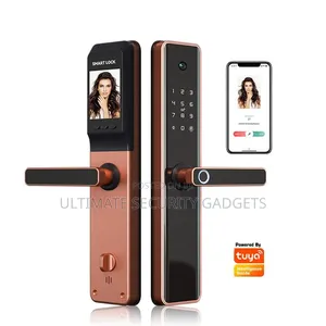 Fingerprint Tuya Smart Door Lock With Camera