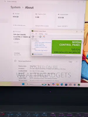 Laptop Dell G15 5511 32GB Intel Core i7 SSD 1T