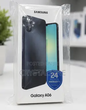 New Samsung Galaxy A06 64 GB Black