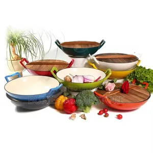 Bamboo Cover Pot