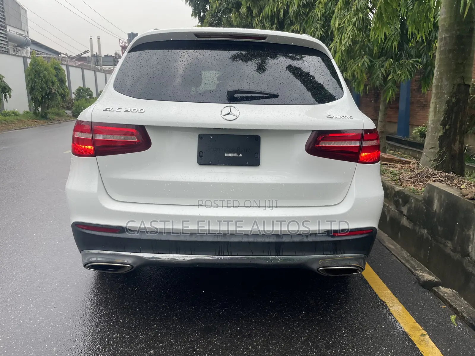 Mercedes-Benz GLC-Class 2017 White