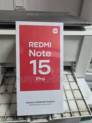 New Xiaomi Redmi Note 15 256 GB Black