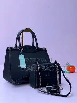 Chrisbella Two-Tone Office Handbag