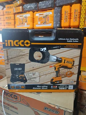 Lithium-Ion Hydraulic Cable Cutter Crcli2002 – 20v Heavy Duty
